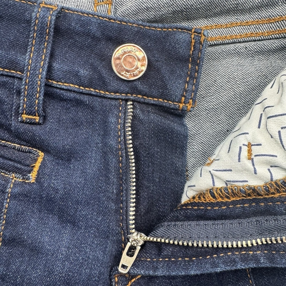 Dark Blue Flare Jeans - Women - Picture 12 of 16